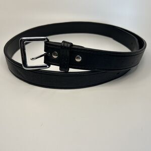 BULLHIDE BELTS Heavy Duty Belt Leather Handmade USA Sz. 44  Genuine Bison hide